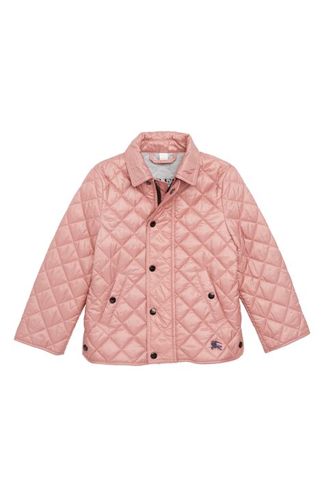 burberry quilted jacket girls 2t fuschia|girls Burberry shoes.